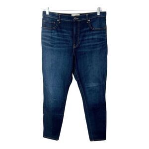 Everlane The High Rise Skinny Jean 33 Tall Dark Wash Stretch